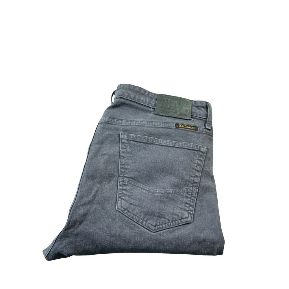 Civilianaire Stone Blue Garment Wash Mens Jeans Size 38X24